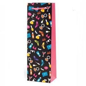 Nod "Girls Night Bottle Gift Bag" With 6
Silicone Glass Charms and Gift Tag